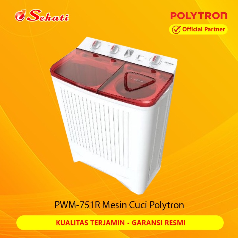 Jual Polytron Pwm R B Mesin Cuci Polytron Tabung Kg Primadona Samba Red Garansi