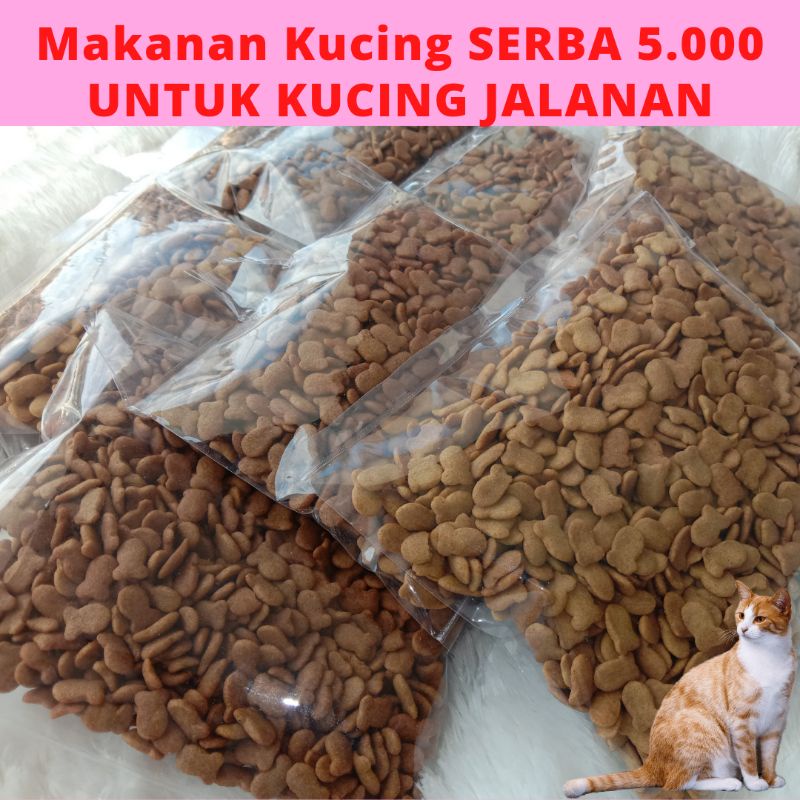 Promo Makanan Kucing serba 5.000