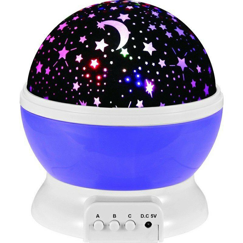 star projector - led light star - lampu tidur anak