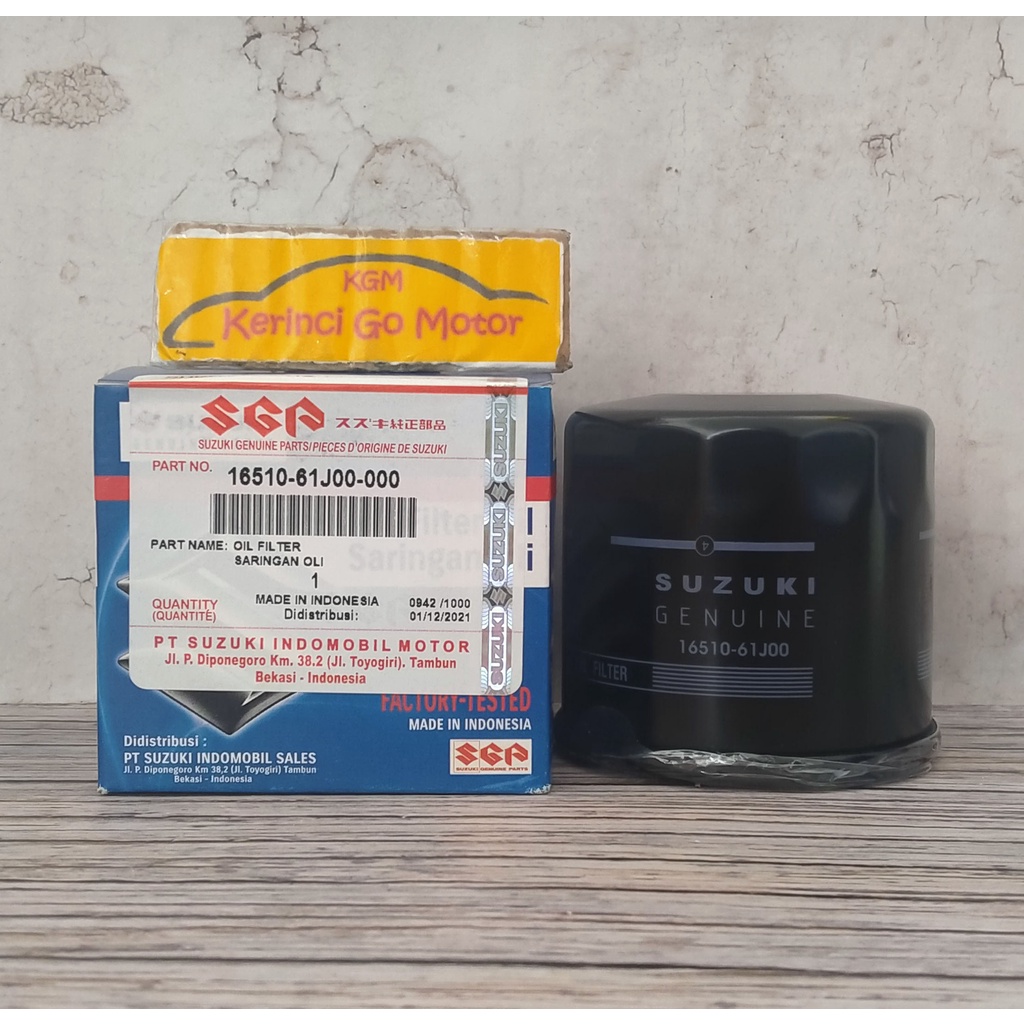 FILTER OLI ORI SUZUKI 16510-61J00 SUZUKI APV - KARIMUN - ERTIGA