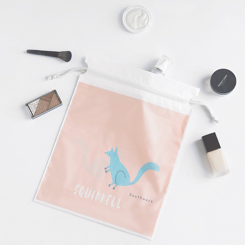 GO! PK058 P3 TRAVEL POUCH ORGANIZER ANIMAL SERBAGUNA TAS POUCH SERUT ANTI AIR MURAH COD