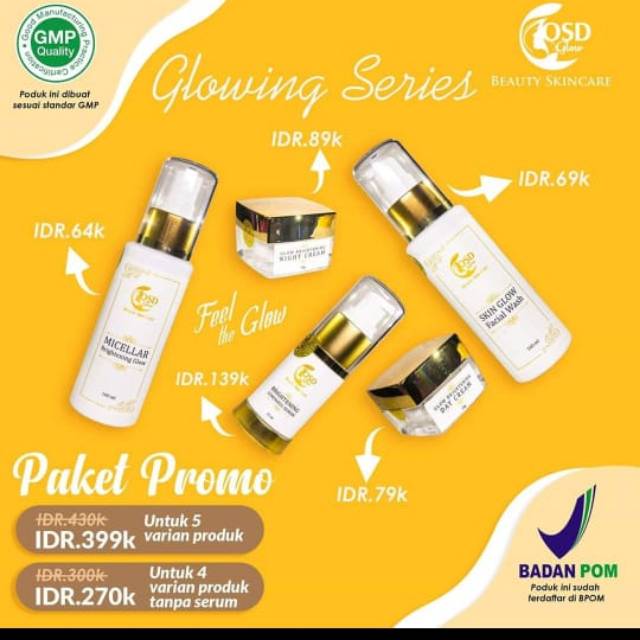 Paket Skin care Glow OSD
