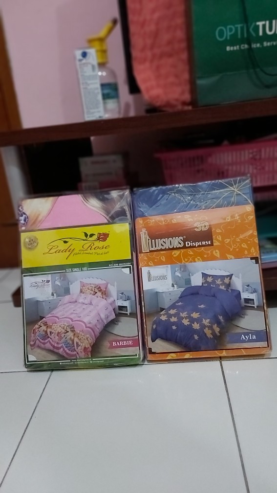 Sprei Illusion Single 120cm X 200cm