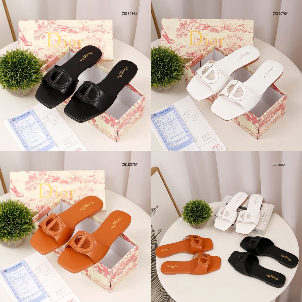 CD X LV D-Club Mule Flat Sandal Z618076