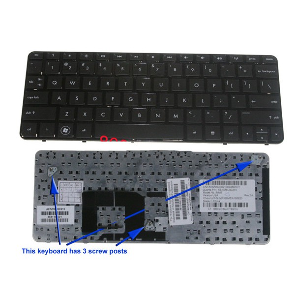 Keyboard Hp Mini 210t Series Netbook