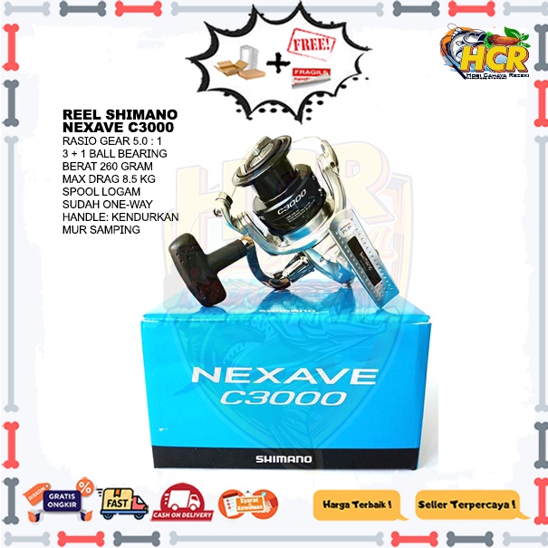 Reel Shimano Nexave C3000
