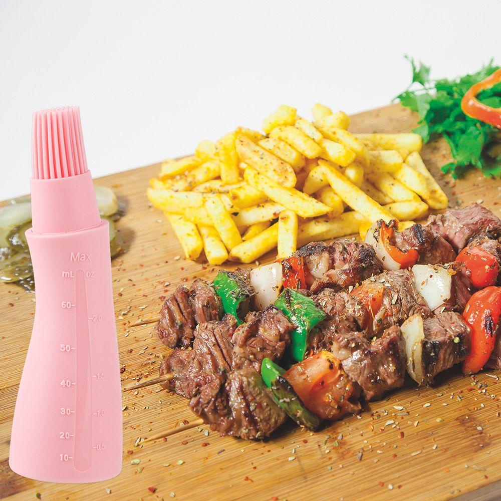 Sikat Botol Minyak SOLIGHTER Silicone  ​ Alat Barbekyu Gadget Dapur Tahan Suhu