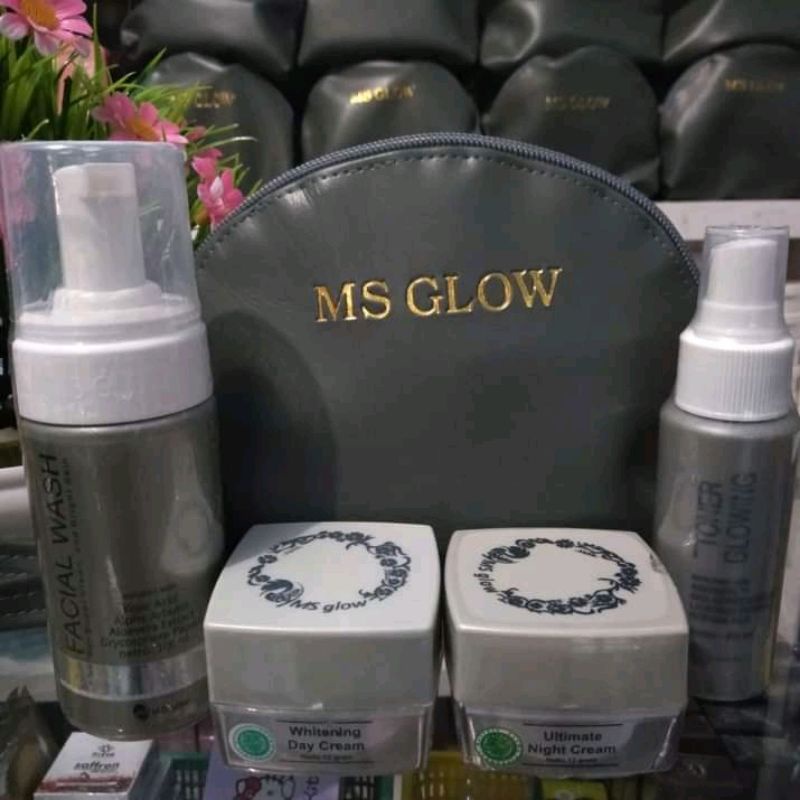 SATU PAKET MS GLOW WHITENING