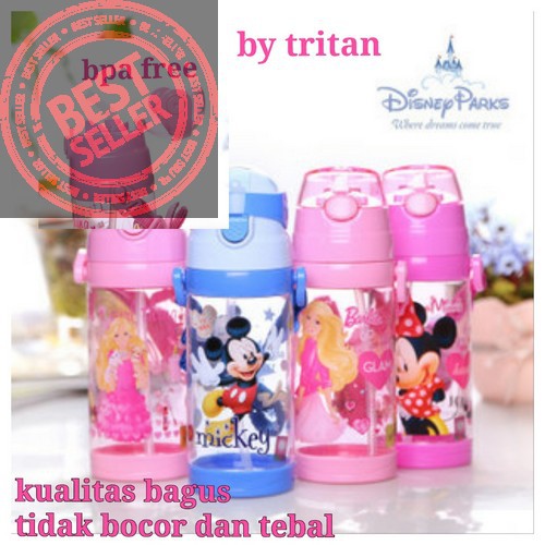 BOTOL MINUM ANAK DISNEY BY TRITAN ORIGINAL