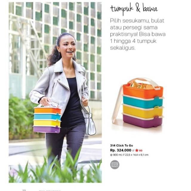 TUPPERWARE Rantang  Makanan