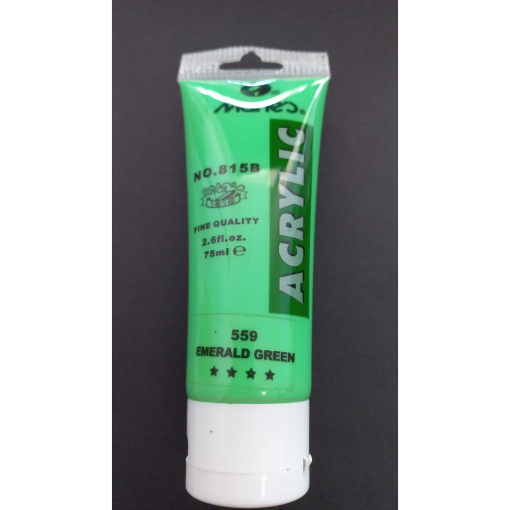 

Cat Acrylic Colurs 75ml Emerald Green 559 / Cat Maries 75 ml / Cat Acrylic Satuan Merk Maries