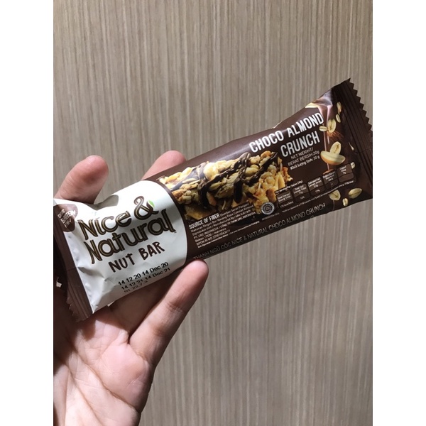 

nice & natural nut bar choco almond