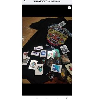 Harga TERMURAAH.. KAOS EVENT ACARA VESPA WORLD DAY BALI 2022 - T SHIRT DISTRO ACARA VESPA