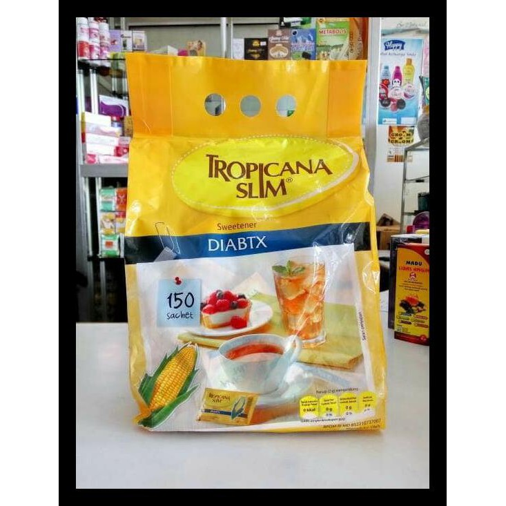 

Gula Sweetener Tropicana Slim Diabetic Diabtx Isi 150 Terbaik