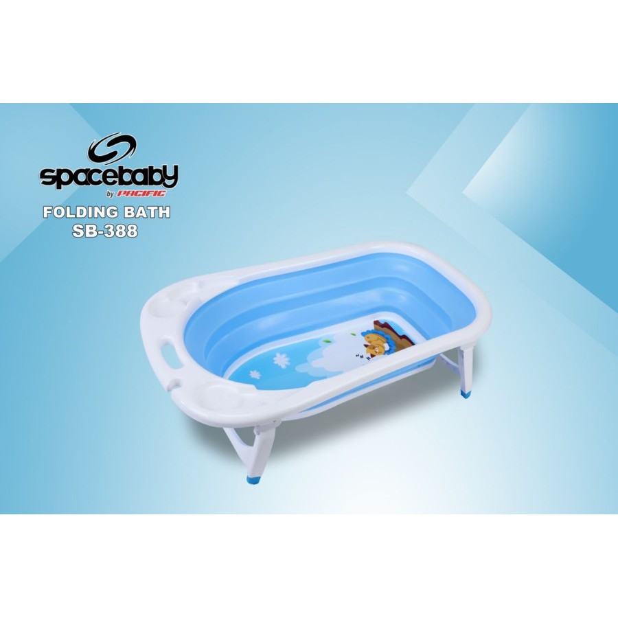 BAK MANDI BAYI LIPAT SPACE BABY SB-388 FOLDING BABY BATH TUB