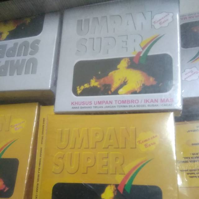 Umpan mancing super tombro umpan pancing ikan mas