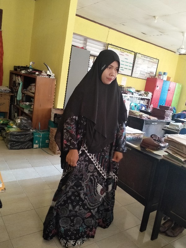 Ms Gamis Batik Sriwedari Maxi Jumbo Bumil/busui Katun Sogan Allsize Ld 104 Dan 120.