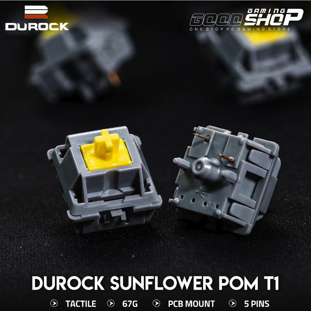 DUROCK Sunflower POM T1 Tactile Switches