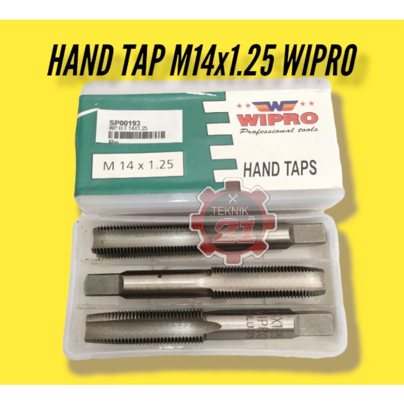 HAND TAP WIPRO M14X1.25 HAND TAP BAUT OLI DOL