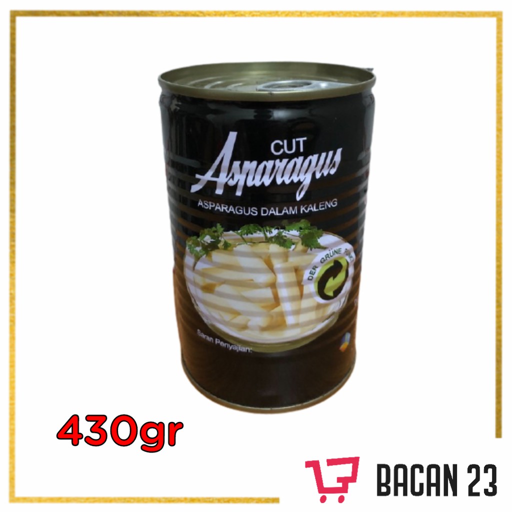 Fu Yong Fong Asparagus Kaleng (430gr) / Asparagus Kemasan Kaleng / Bacan 23 - Bacan23
