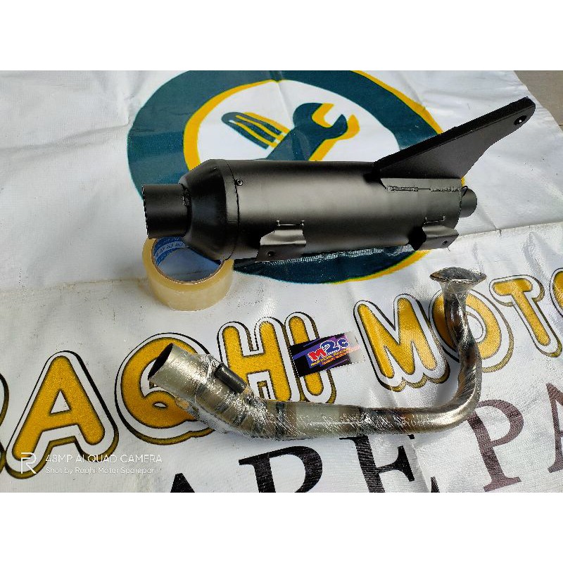 Knalpot racing bobokan suzuki spin 125 / spin - model tsugi leheran glavanis