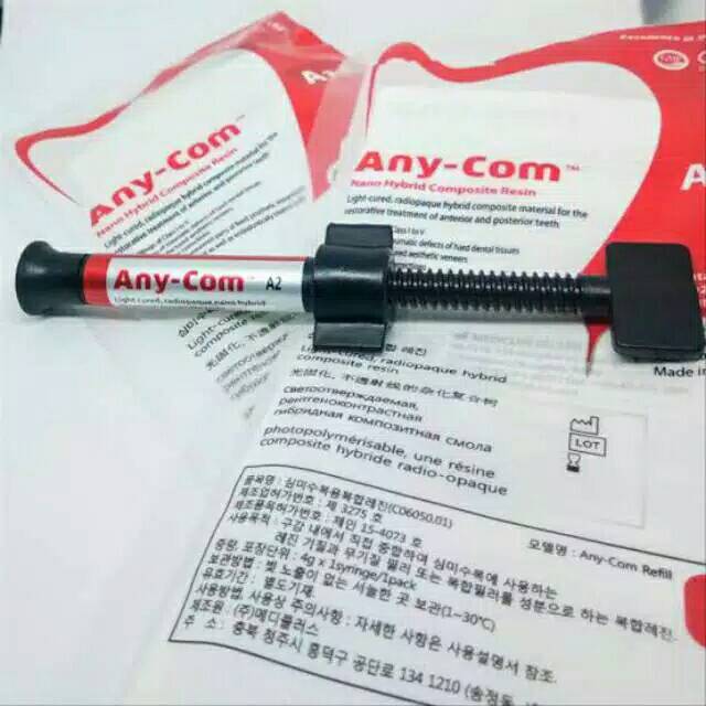 Jual Dental Komposit Gigi Nano Hybrid Anycom Shopee Indonesia