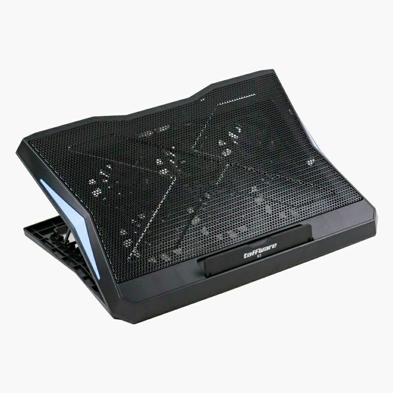 MC Gaming Cooling Pad Laptop 6 Fan TaffWare Q3 Black