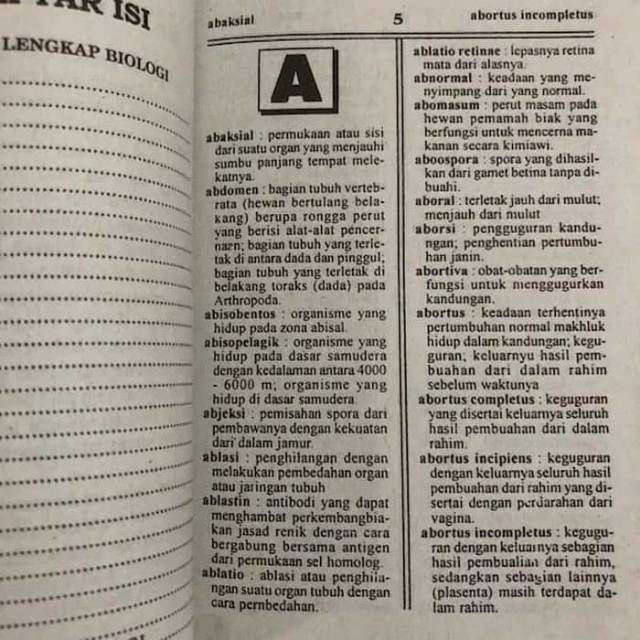 Kamus Lengkap Biologi