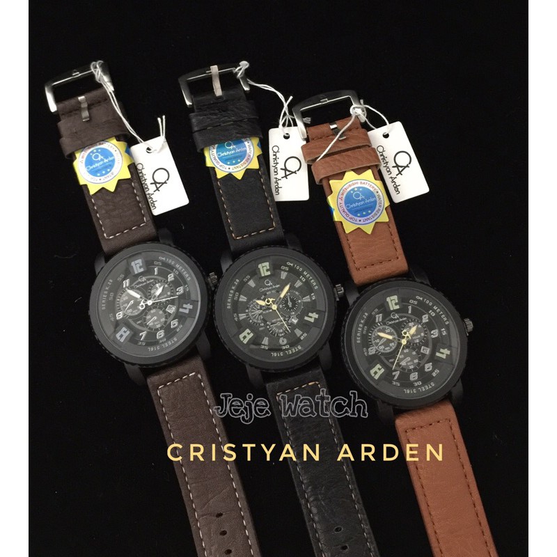 Jam Tangan Kalep CA Cristyan Arden Tanggal Aktif