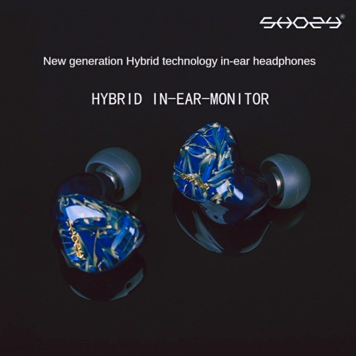 Shozy Ceres Hybrid Technology In Ear Earphone 2 Way Frequency Division