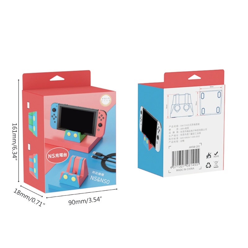 Dock Charging Konsol Game Portable Usb Tipe C Untuk Lite OLED