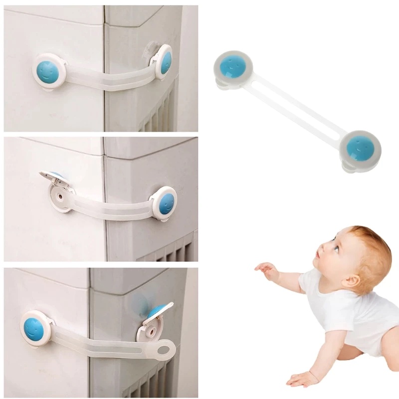 Pengaman Laci Fleksibel Lebih Panjang - Baby Safety Lock - Pengaman Bayi