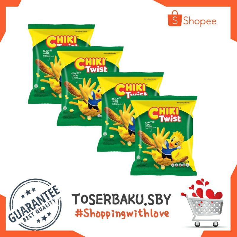 

New Chiki Twist Kemasan Pack @22 g / Snack Rasa Jagung Bakar / Ciki / Camilan Berbuka / Agen Snack Murah Surabaya