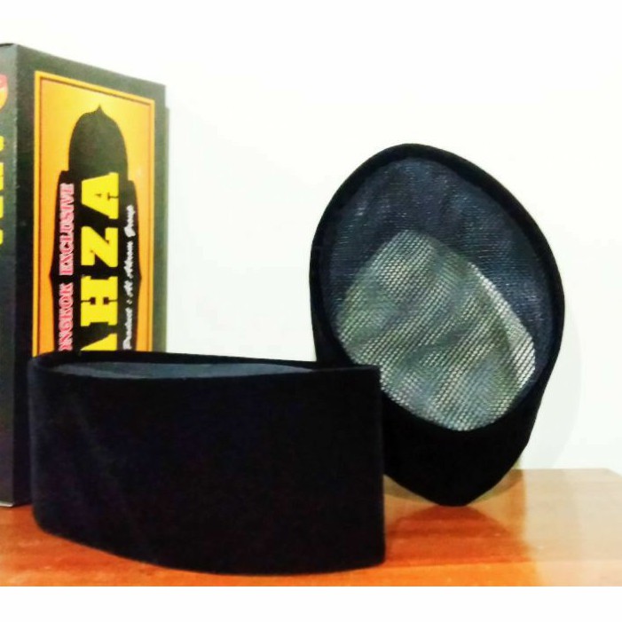 peci hitam full ac/ songkok ac full