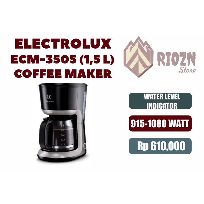 ELECTROLUX ECM-3505 (1,5 L) COFFEE MAKER