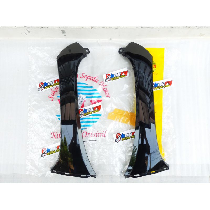 Sayap samping cover body depan Scoopy New Fi Esp 2018 - 2020 Warna hitam