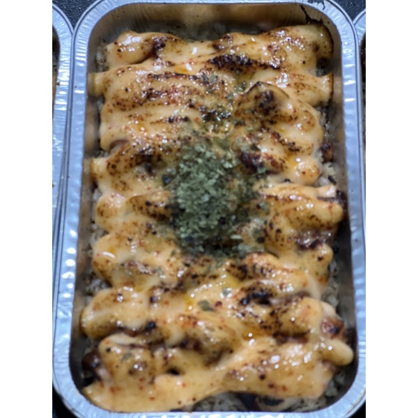

salmon Kani mentai