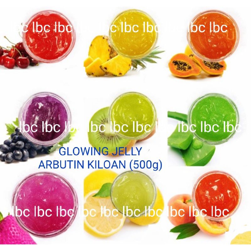 GLOWING JELLY ARBUTIN KILOAN (500g) / GEL PELICIN GLOWING