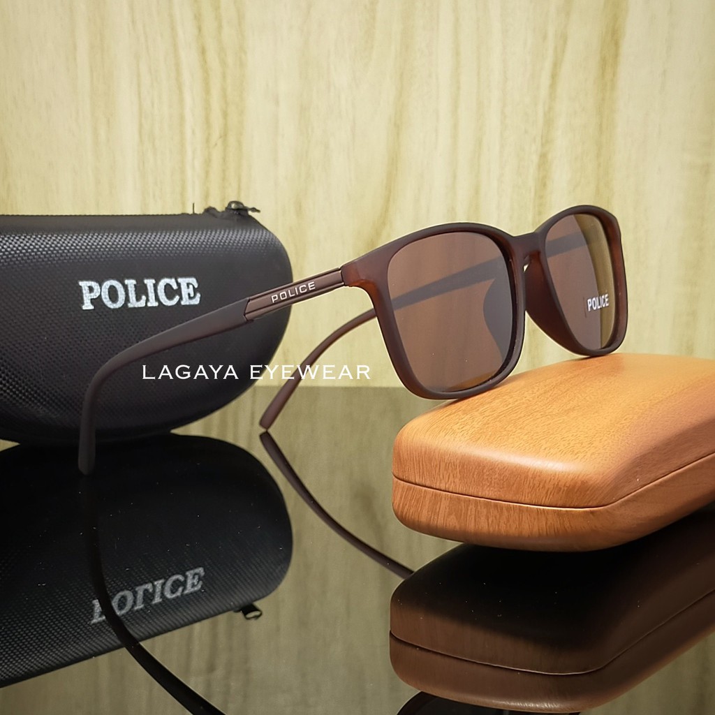 KACAMATA SPORT PRIA POLICE 1216 POLARIZED ANTISILAU ANTIRADIASI OUTDOOR INDOOR BERSEPEDA BERKENDARA 