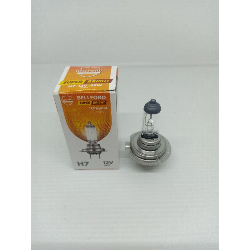 Lampu bohlamp H7 12v 55w halogen Made in Jerman Lampu h7 mobil original standard