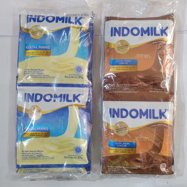 

Indomilk susu kental manis sachet