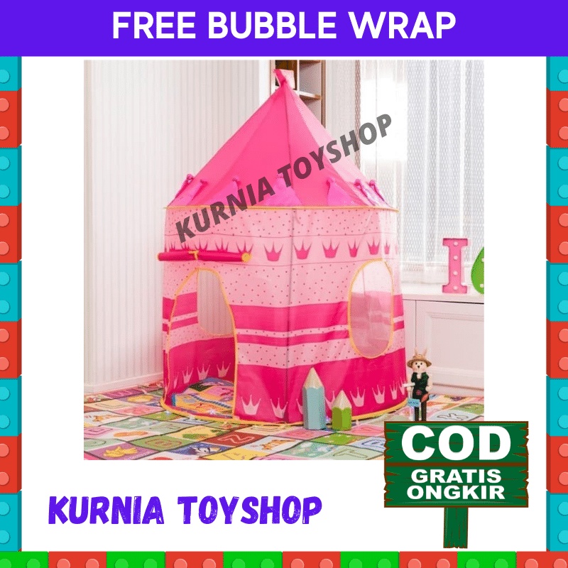 Game Tenda Mainan Anak Anak Bermain Camping Bayi Baby Laki Laki Perempuan Cowok Cewek Mandi Bola Kad