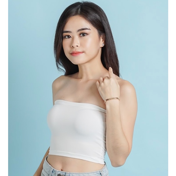 MODAVIE - CHLOE Tube Crop Top Kemben Pendek Wanita