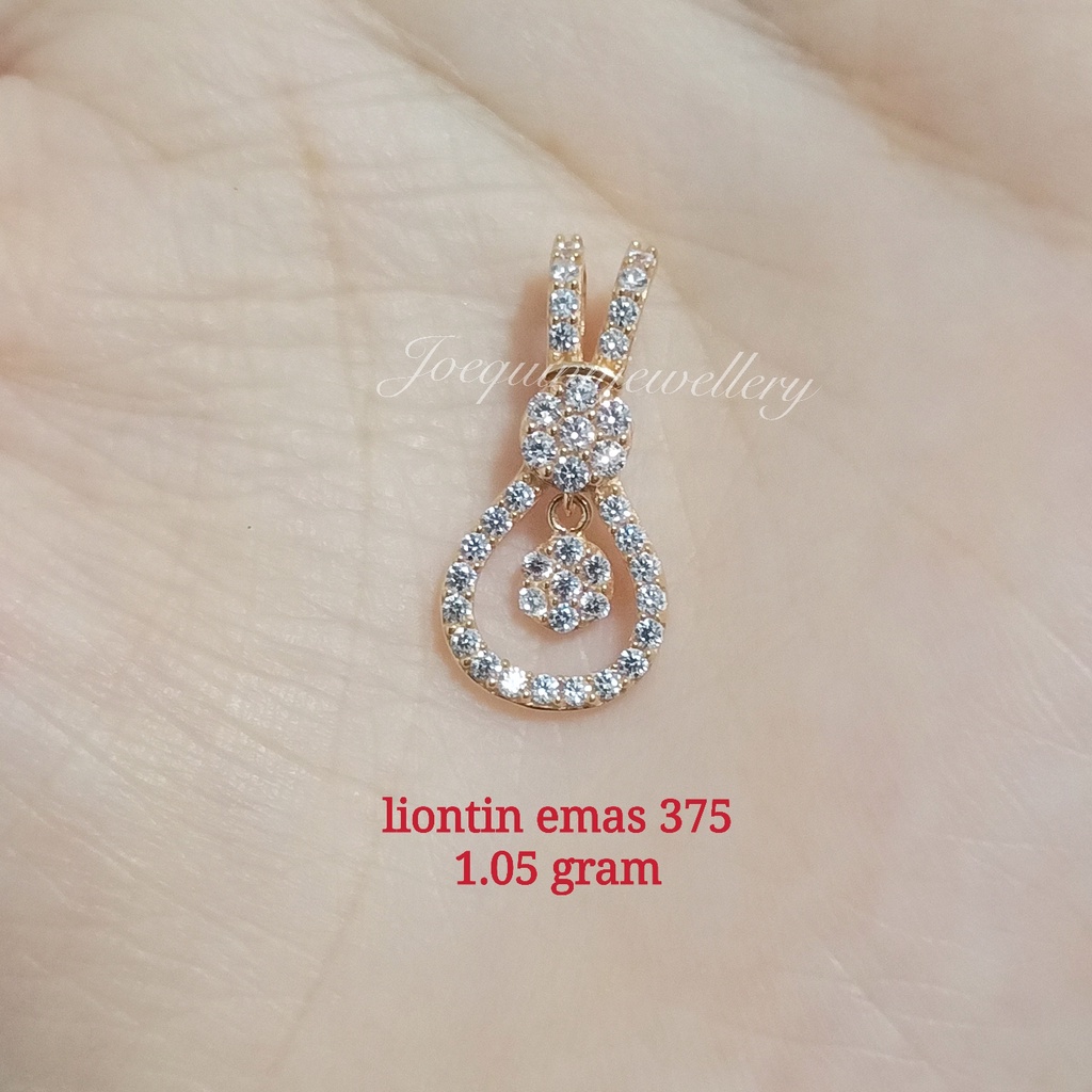 Liontin emas 375 beberapa model