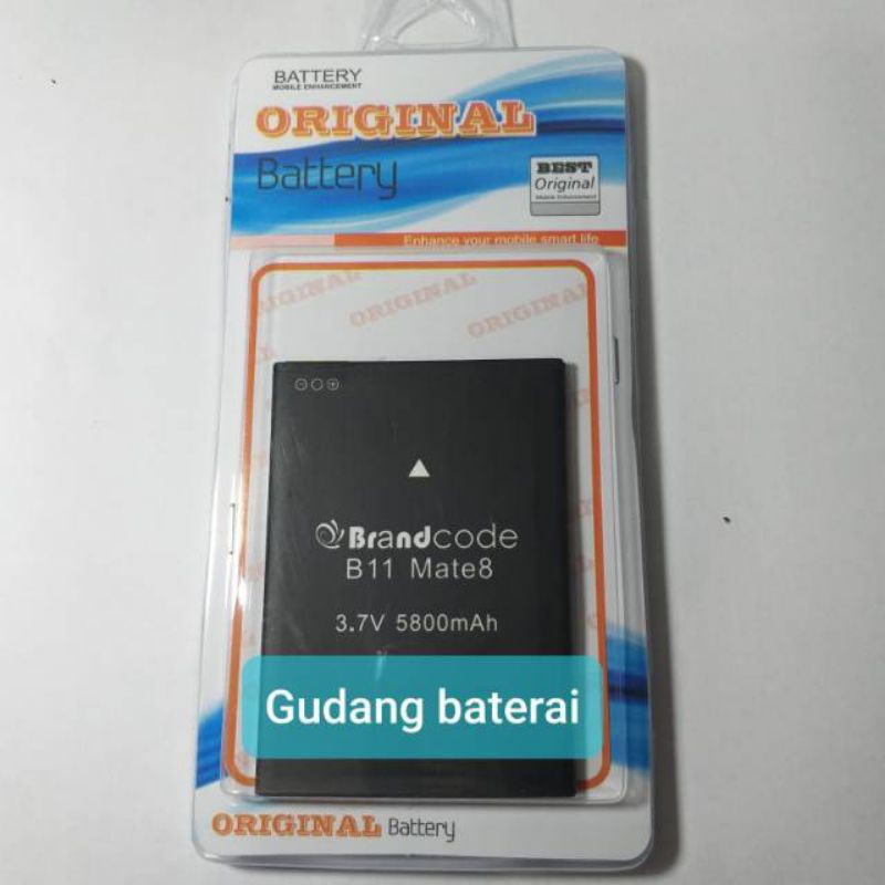 Baterai Brandcode B11 mate 8