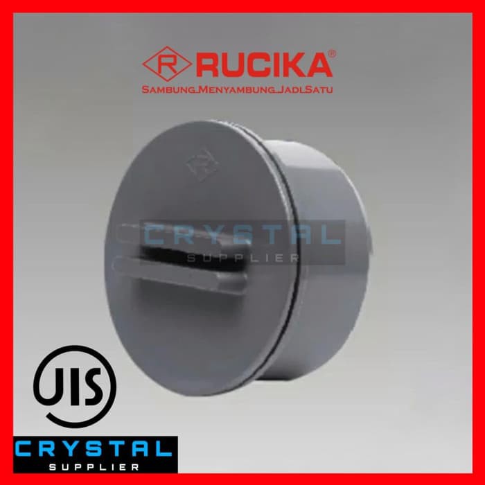 CLEAN OUT RUCIKA 4" inch AW PVC / CO / Tutup Pipa 4"