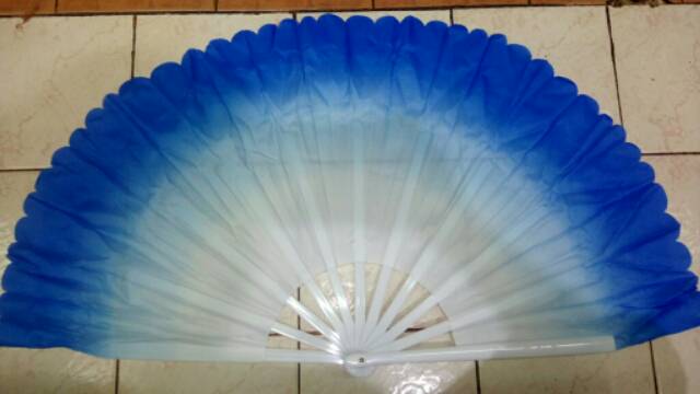 Kipas Tari Gradasi Jumbo Polos