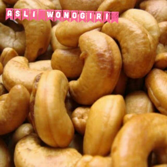 

Kacang mete goreng 500g asli Wonogiri, gurih, nikmat , fresh, asli produk lokal