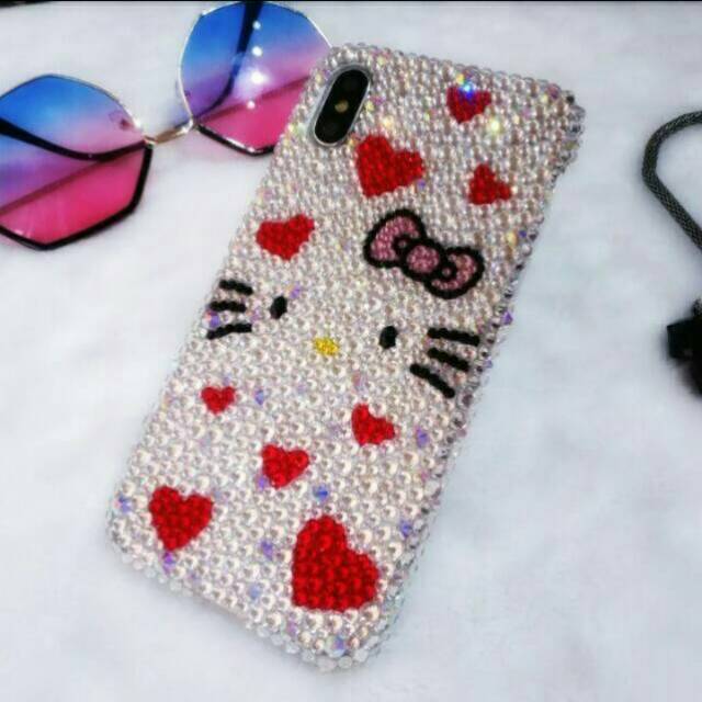 CASE BLINK HELLO KITTY IPHONE X IPHONE 11PRO MAX A5 2020 V17PRO V15 K3