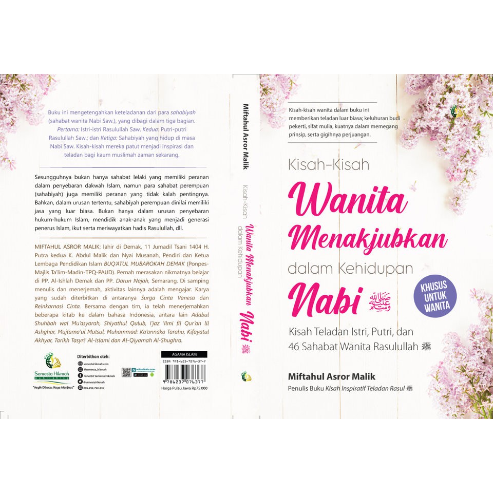 BUKU AGAMA | KISAH2 WANITA MENAKJUBKAN DALAM KEHIDUPAN NABI SAW (  MIFTAHUL ASROR MALIK )
